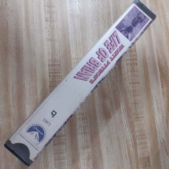 Monty Python Life of Brian 1979 VHS Clamshell Rental Terry Jones Cult Comedy - Picture 3 of 6